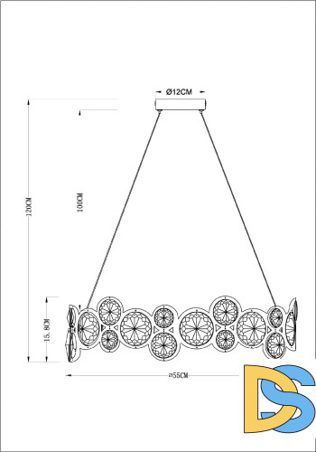 Подвесная люстра Arte Lamp Sarah A1062SP-6CC