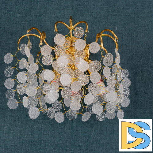 Настенный светильник iLamp Savage W7004-3 GD