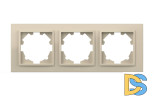 Рамка трехместная ELBI Zena 500-010300-227