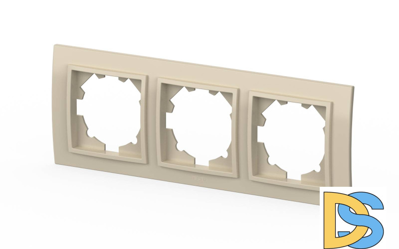 Рамка трехместная ELBI Zena 500-010300-227