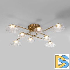 Потолочная люстра Eurosvet Ripple 50389 LED латунь a069026