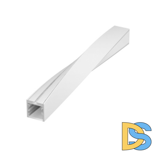 Алюминиевый профиль Arlight SL-ARC-3535-Twist90L-400 White 032681