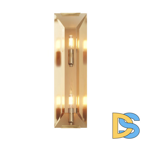 Настенный светильник Delight Collection Harlow Crystal A003-165 A2 ti-gold