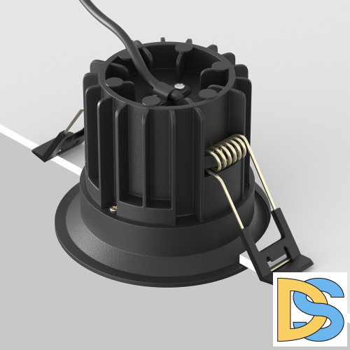 Встраиваемый светильник Maytoni Round DL058-12W3K-B