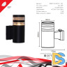 Уличный настенный светильник Reluce 86227-9.2-001CT E27 BK
