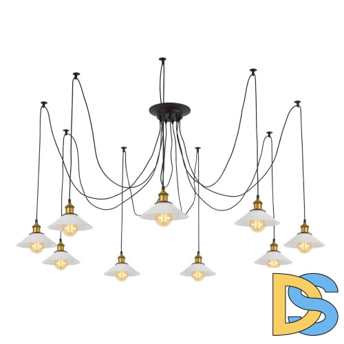 Подвесная люстра Citilux Эдисон CL451091