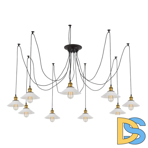 Подвесная люстра Citilux Эдисон CL451091