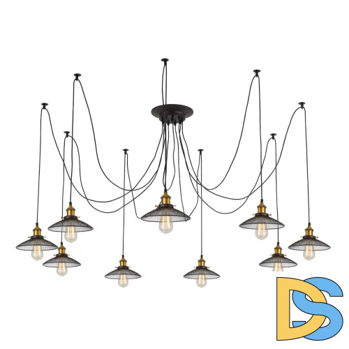 Подвесная люстра Citilux Эдисон CL451091