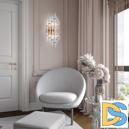 Настенный светильник Modelux ML.535.02 GD