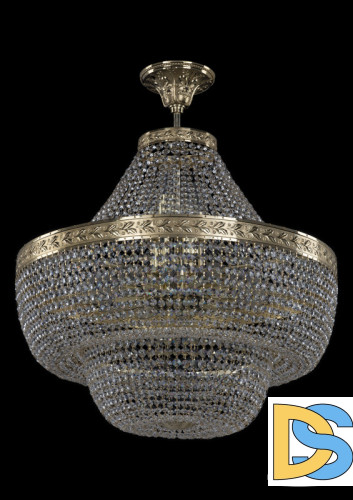 Люстра на штанге Bohemia Ivele Crystal 19091/H1/60IV G