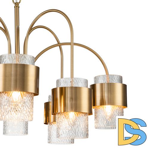 Подвесная люстра Indigo Eleganza 12019/A/8P Brass V000323