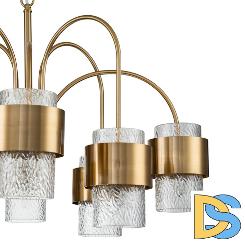 Подвесная люстра Indigo Eleganza 12019/A/8P Brass V000323