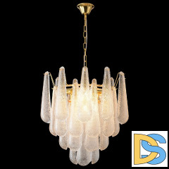Подвесная люстра Crystal Lux FONTAIN SP8 GOLD