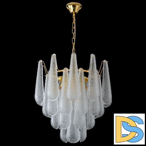 Подвесная люстра Crystal Lux FONTAIN SP8 GOLD