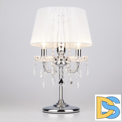 Настольная лампа Eurosvet 2045/3T хром/белый настольная лампа