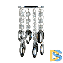 Встраиваемый светильник Elvan TCH-719-MR16-5.3-Bk-Ch