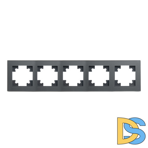 Рамка горизонтальная 5-местная Stekker Катрин 39642