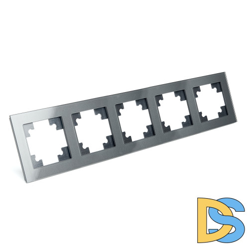 Рамка горизонтальная 5-местная Stekker Катрин 39642