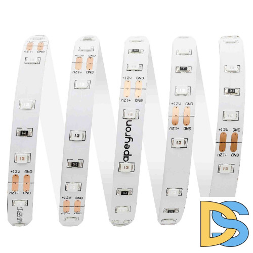 Светодиодная лента Apeyron 12В 3528 4,8Вт/м зеленый 5м IP20 00-434