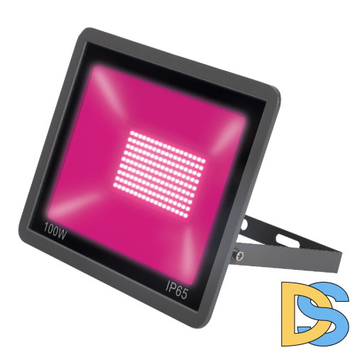 Прожектор для растений Uniel ULF-P42-100W/SPBR IP65 180-260V BLACK картон UL-00010385