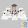 Потолочная люстра IMEX MD.5692-5-S-COFFEE+FGD