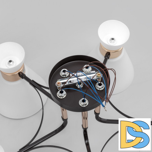 Потолочная люстра IMEX MD.5692-5-S-COFFEE+FGD