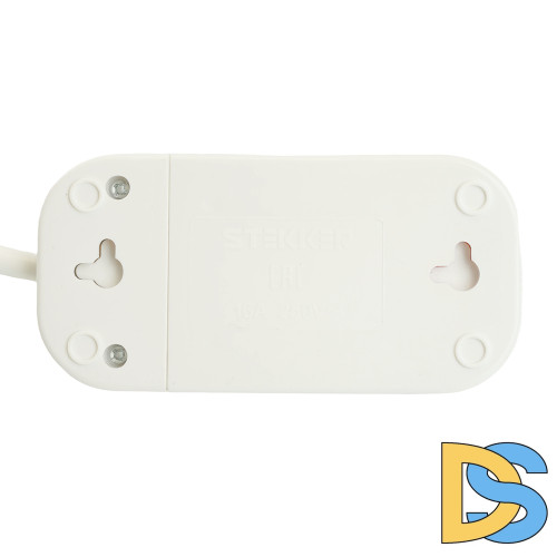 Удлинитель двухместный Stekker Home 49341