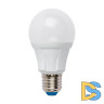 Лампа светодиодная (UL-00005033) Uniel E27 16W 3000K матовая LED-A60 16W/3000K/E27/FR PLP01WH