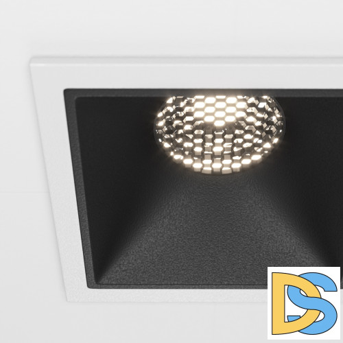 Встраиваемый светильник Maytoni Technical Alfa LED DL043-01-10W4K-D-SQ-WB