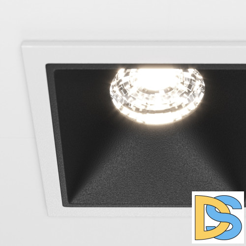 Встраиваемый светильник Maytoni Technical Alfa LED DL043-01-10W4K-D-SQ-WB