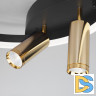 Потолочная люстра Eurosvet Luminari 90247/3 черный/золото Smart