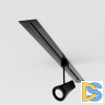 Встраиваемый однофазный шинопровод Elektrostandard Track Rail BK Recessed 4690389178528 a057091