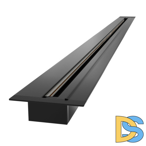 Встраиваемый однофазный шинопровод Elektrostandard Track Rail BK Recessed 4690389178528 a057091