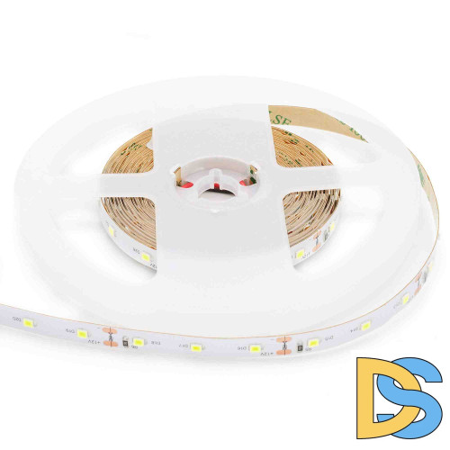 Светодиодная лента Apeyron 12В СТ 4,8Вт/м smd3528, 60д/м IP67 (НАНО) 280Лм/м 5м 6500К 00-71