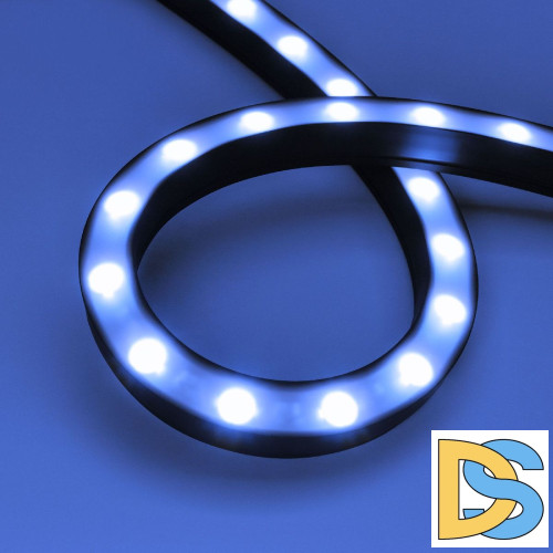 Грейзер Arlight DMX THOR-3D-F24-25x27mm 24V RGBW-Day4000 (24 W/m, IP65, 1m, wire x2) 045265