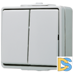 Выключатель для накладного монтажа Jung 605W