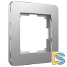 Рамка на 1 пост Werkel Platinum алюминий 4690389184413 W0012606
