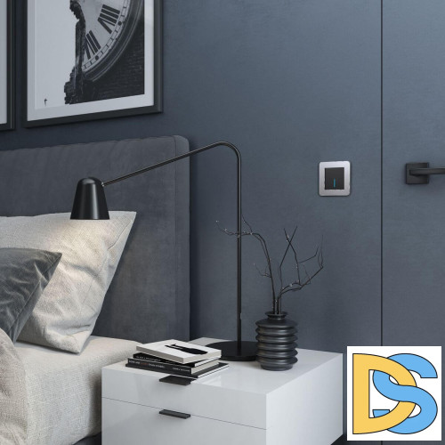 Рамка на 1 пост Werkel Platinum алюминий 4690389184413 W0012606