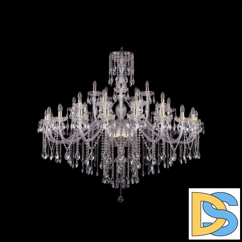 Подвесная люстра Bohemia Ivele Crystal 1415/20+10+5/530 G