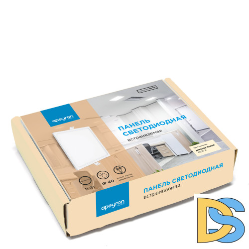 Встраиваемая светодиодная панель Apeyron 06-26