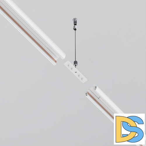 Коннектор прямой для шинопровода Maytoni Exility TRAM034CI-R-41W