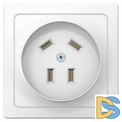 Силовая розетка 3P+N 32А 400В, Белый, серия Blanca, Schneider Electric