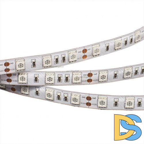 Светодиодная лента Arlight RTW 2-5000SE 12V Green 2x (5060, 300 LED, LUX) 015434