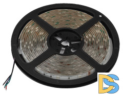 Светодиодная лента Эра 12В 5050 7,2Вт/м RGB 5м IP65 LS5050-7,2-30-12-RGB-IP65-2year-5m KU-5050AD-30D-RGB Б0044121