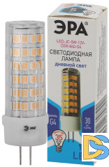 Лампа светодиодная Эра G4 5W 4000K LED JC-5W-12V-CER-840-G4 Б0049088