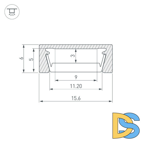 Алюминиевый профиль Arlight Arlight MIC-M-2000 044530