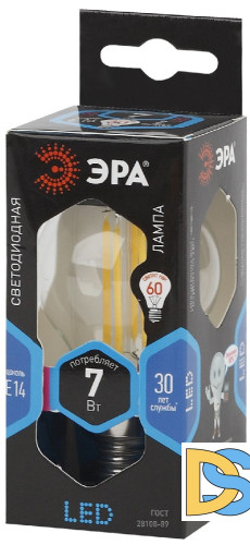 Лампа светодиодная Эра E14 7W 4000K F-LED P45-7w-840-E14 Б0049891