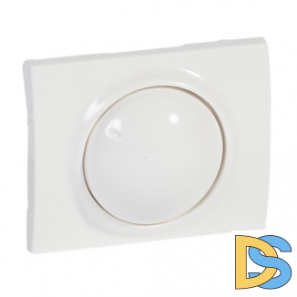Лицевая панель для поворотного светорегулятора Legrand Galea Life - белая