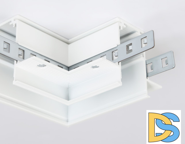 Коннектор угловой для шинопровода Ambrella Light Track System GL3352