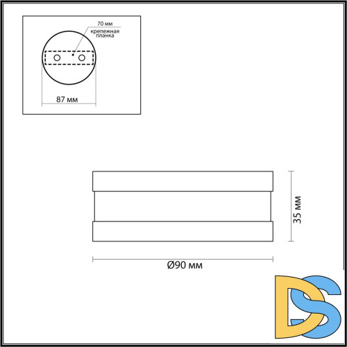 Накладной светильник Odeon Light Reus 6613/7CL